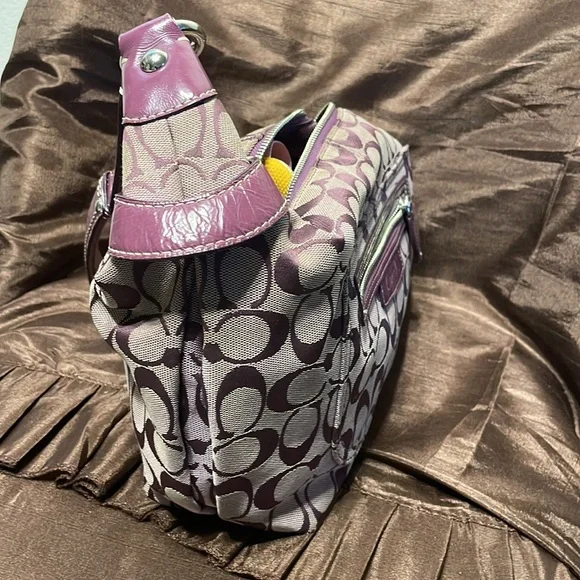 Coach pinlope signature C Patton leather Purse - Picture 3 of 4